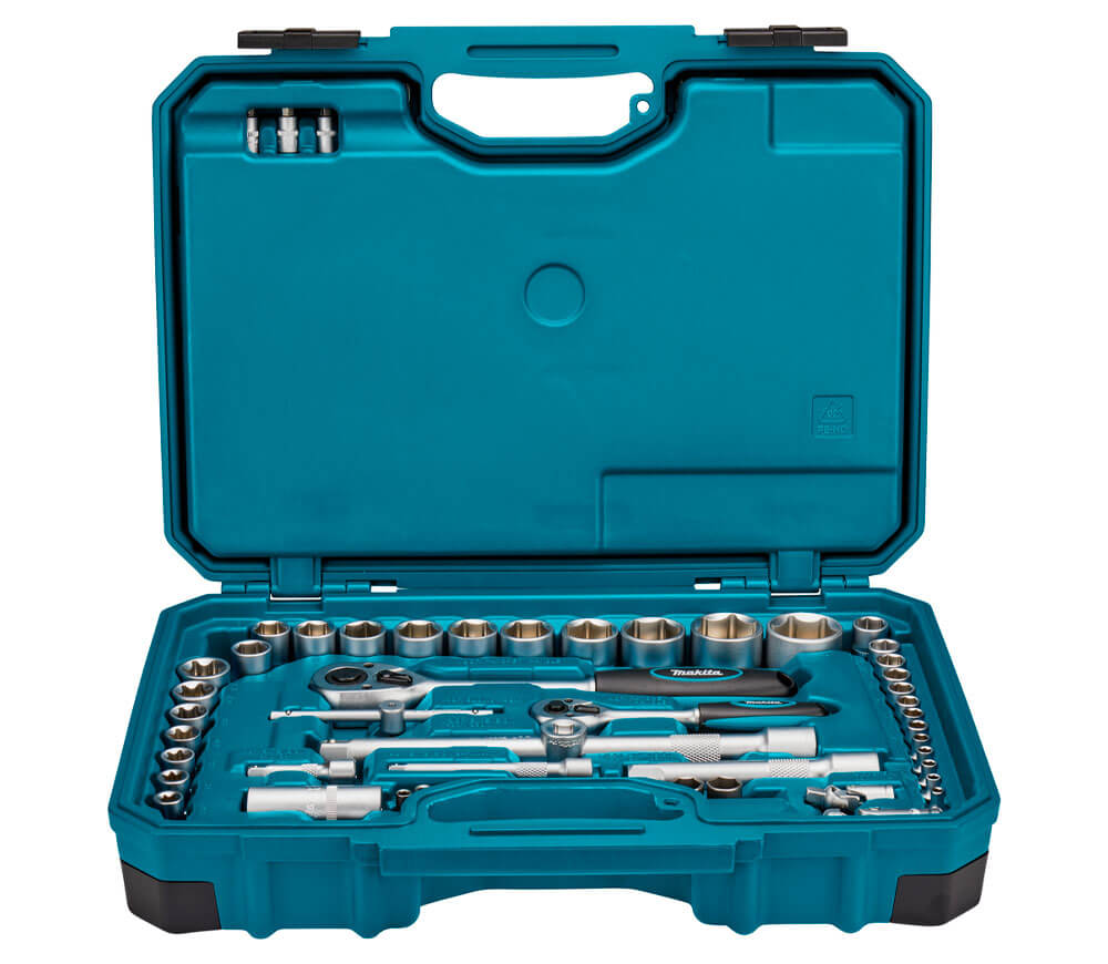 Set chei combinate, tubulare și biți MAKITA E-10883 221unit. 4-32mm 1/2-1/4"-4