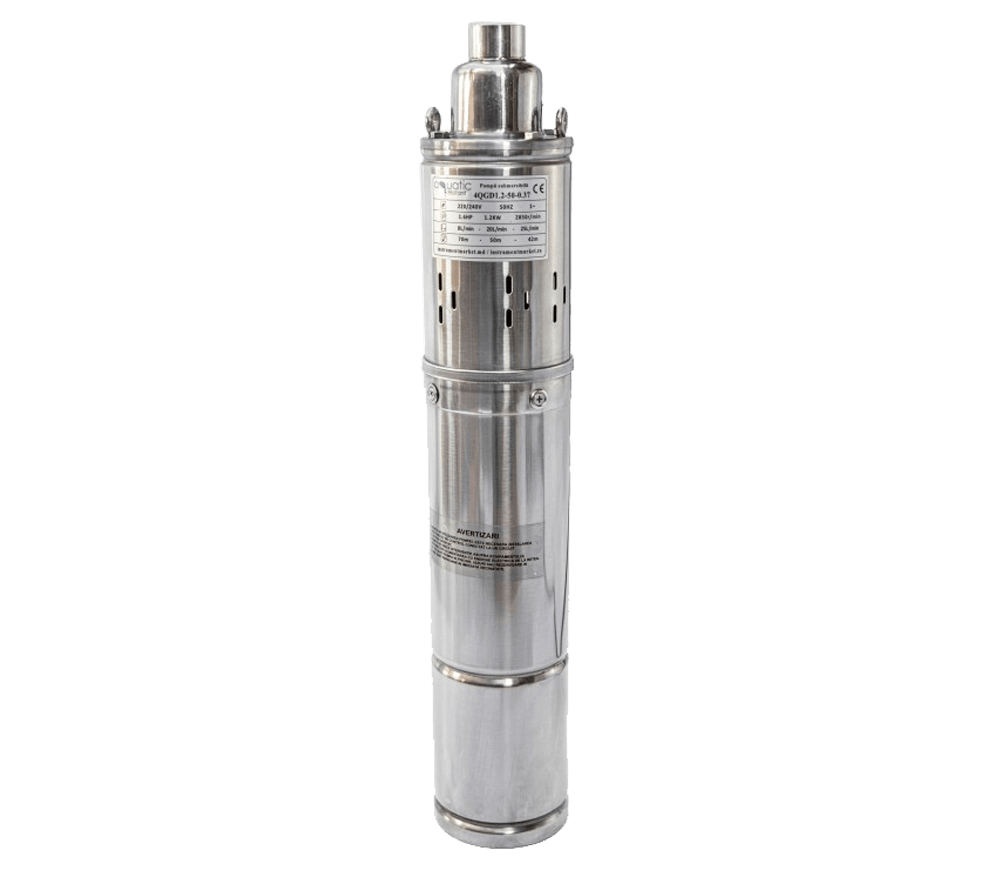Pompă submersibilă Elefant 4QGD1.2-50-0.37 1200w 1500l/h