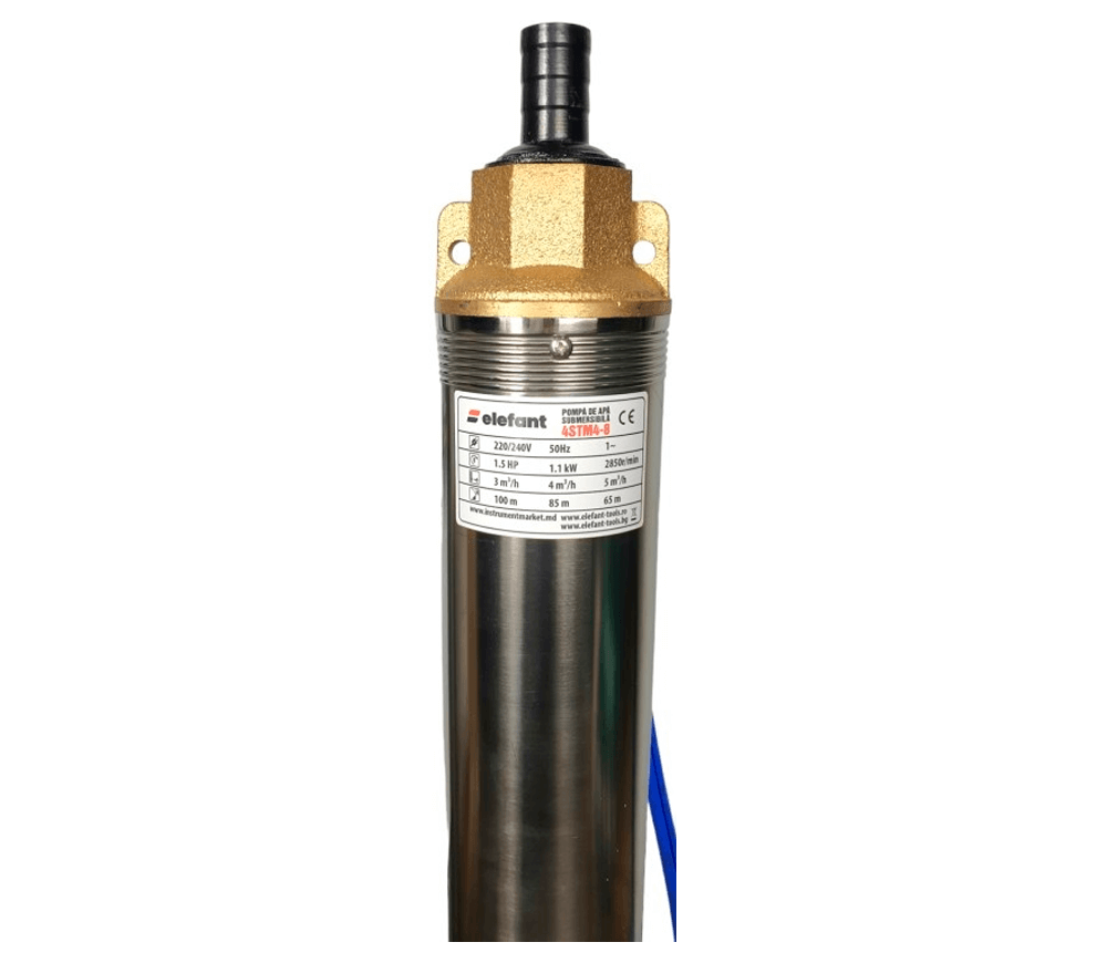 Скважинный насос Elefant 4STM4-8 1100вт 5000л/ч-2