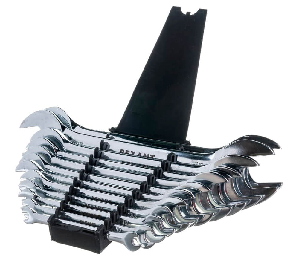 Set 12 de chei fixe bilaterale REXANT 12-5845 6x32mm-2