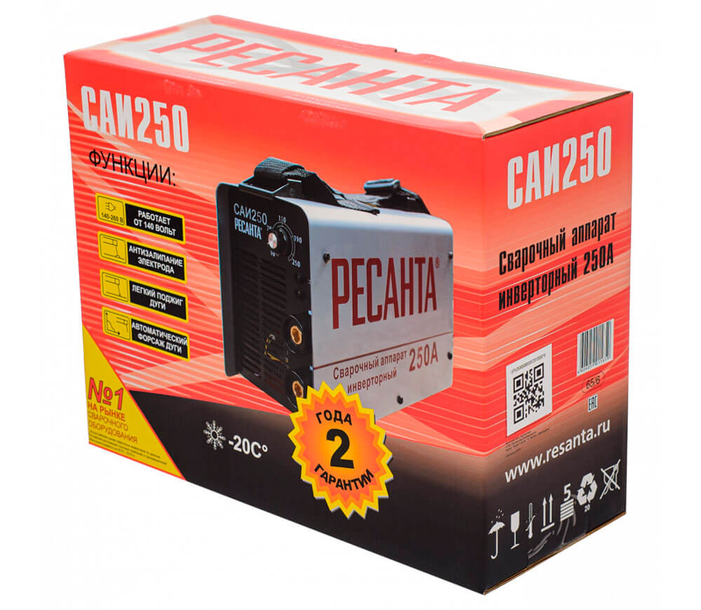 Aparat de sudat RESANTA САИ-250 250A-8