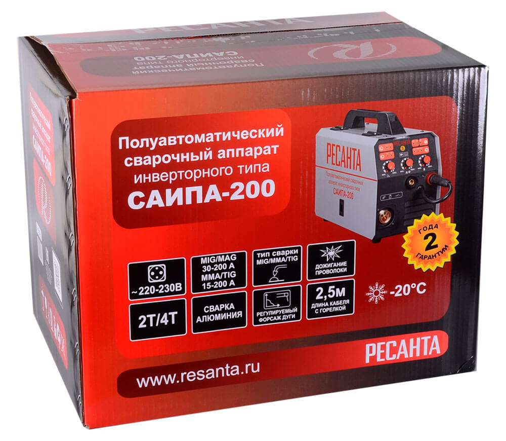 Aparat de sudat RESANTA САИПА-200 200A-9