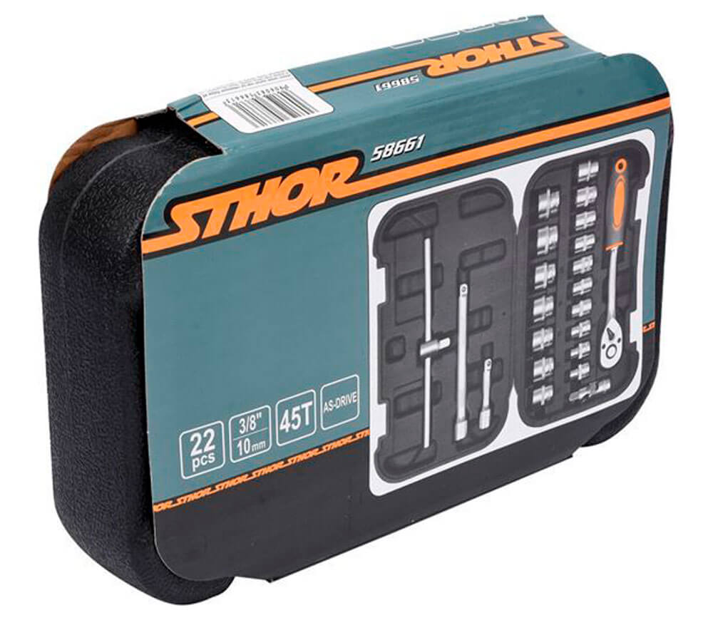 Set 22 duze tubulare STHOR STH58661 6-22mm-5