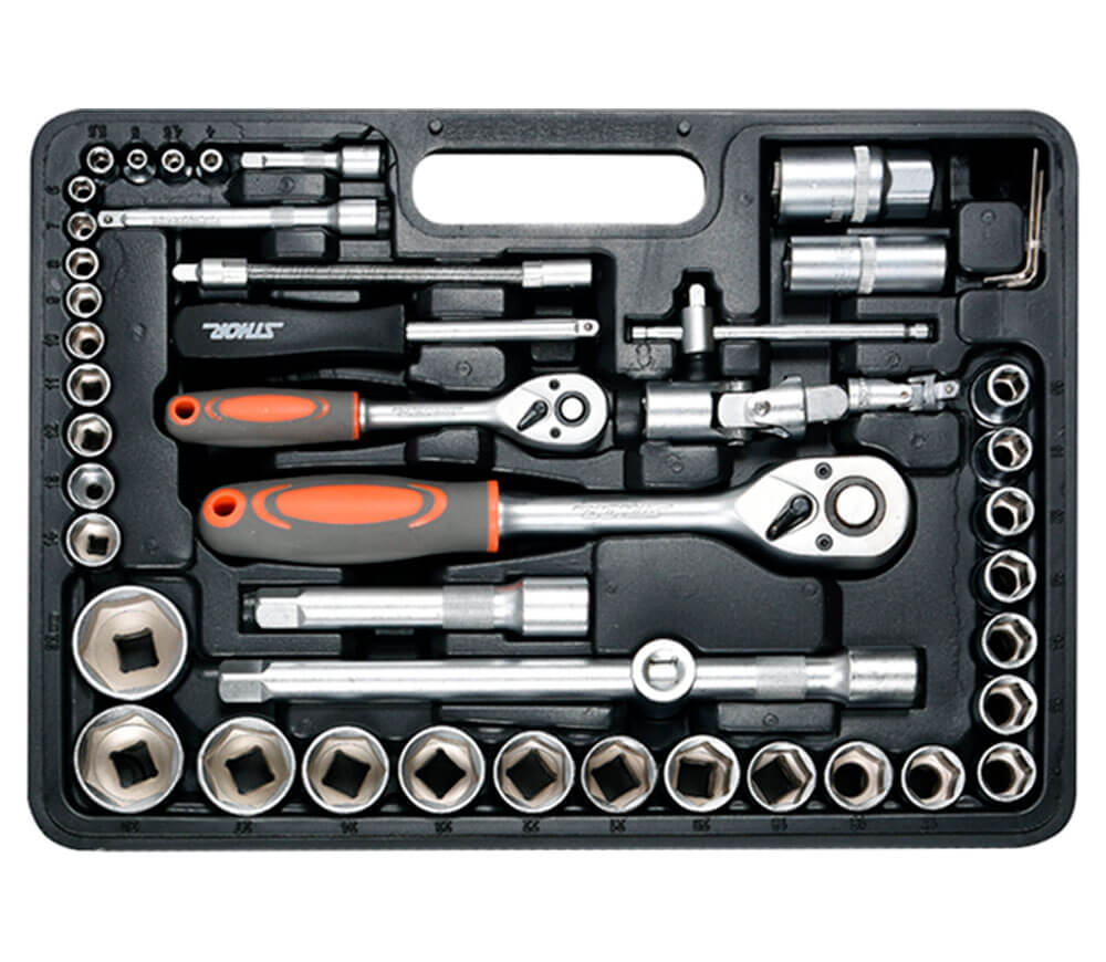 Set 94 duze tubulare și biți STHOR STH58687 4-32mm-3