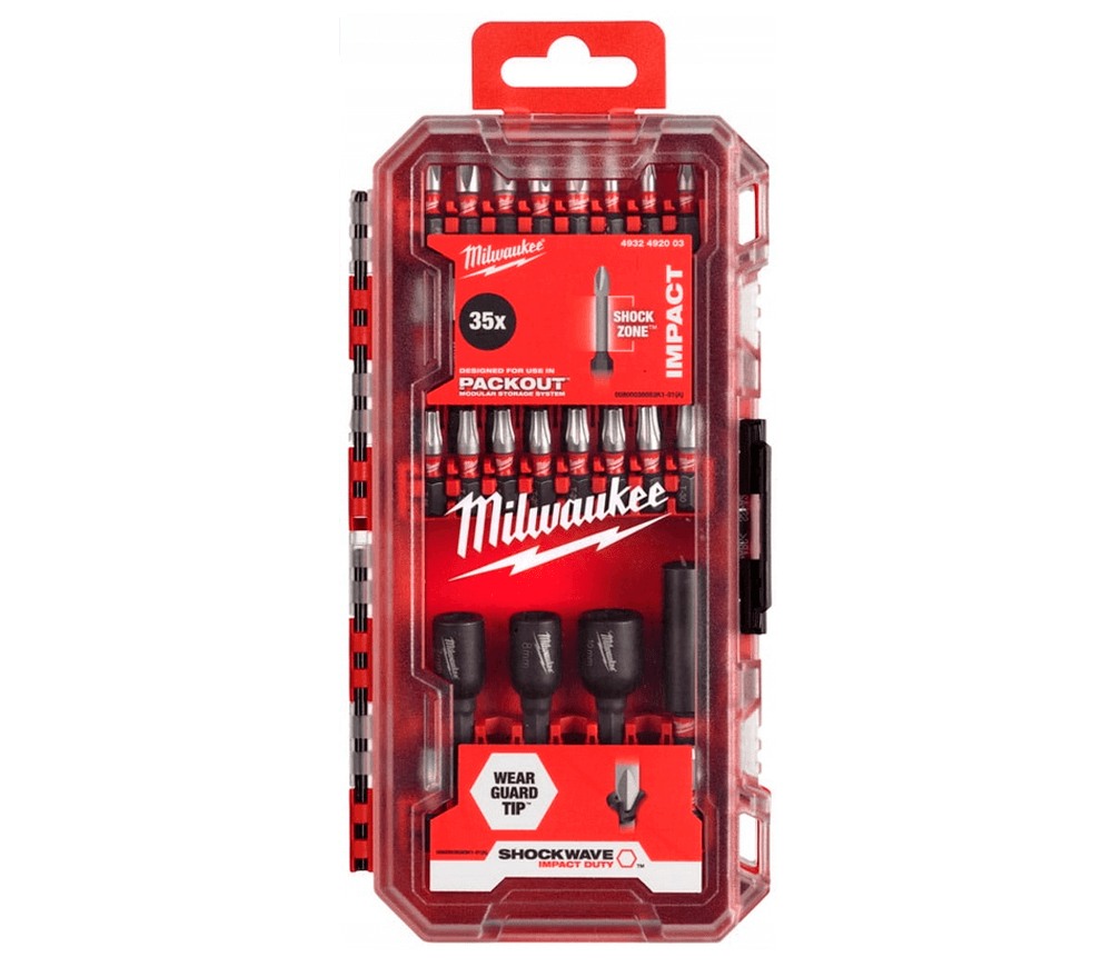 Набор 35 бит MILWAUKEE 4932492003 PH/PZ/Torx 25-50мм-5
