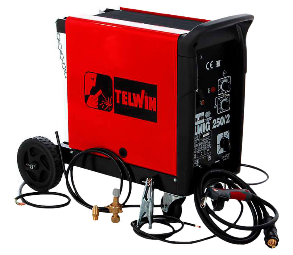 Aparat de sudat TELWIN TELMIG 250/2 TURBO 260A-2