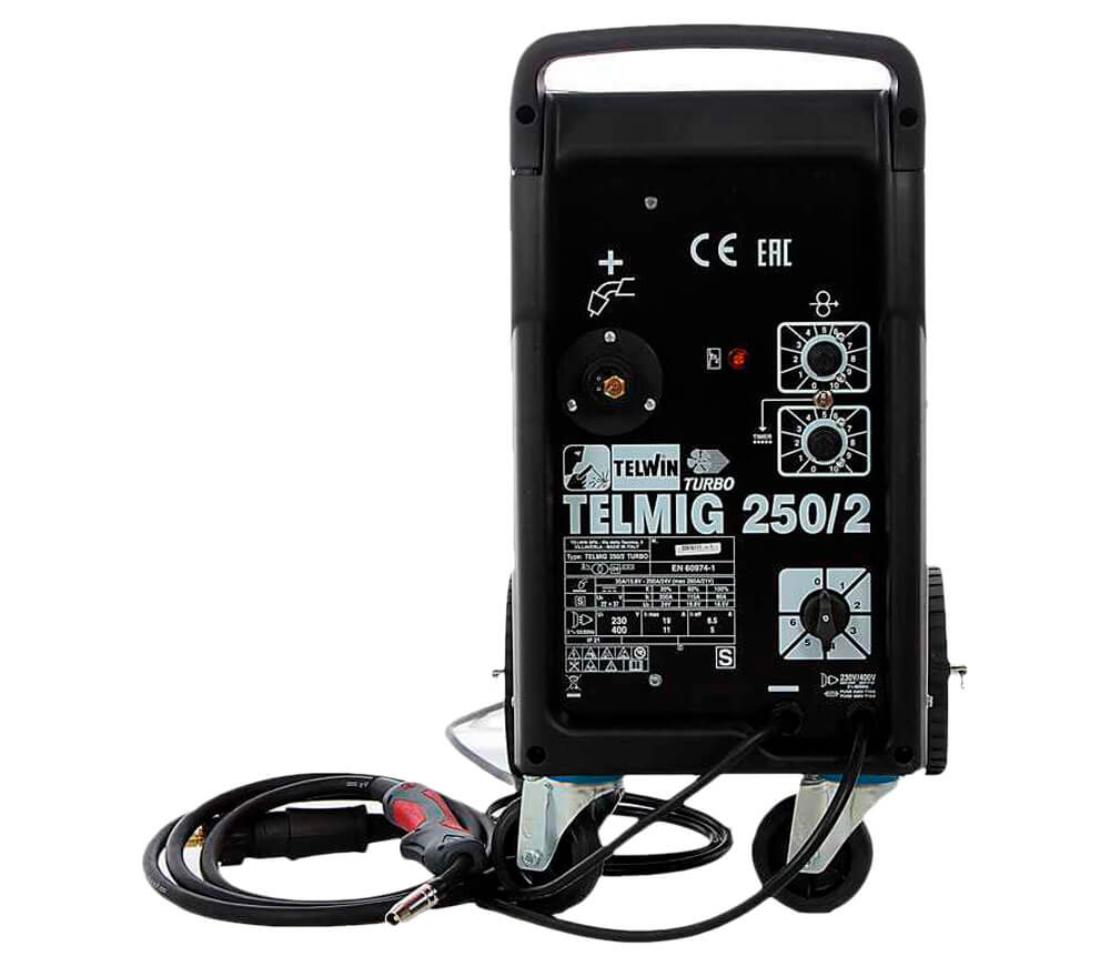 Aparat de sudat TELWIN TELMIG 250/2 TURBO 260A-7