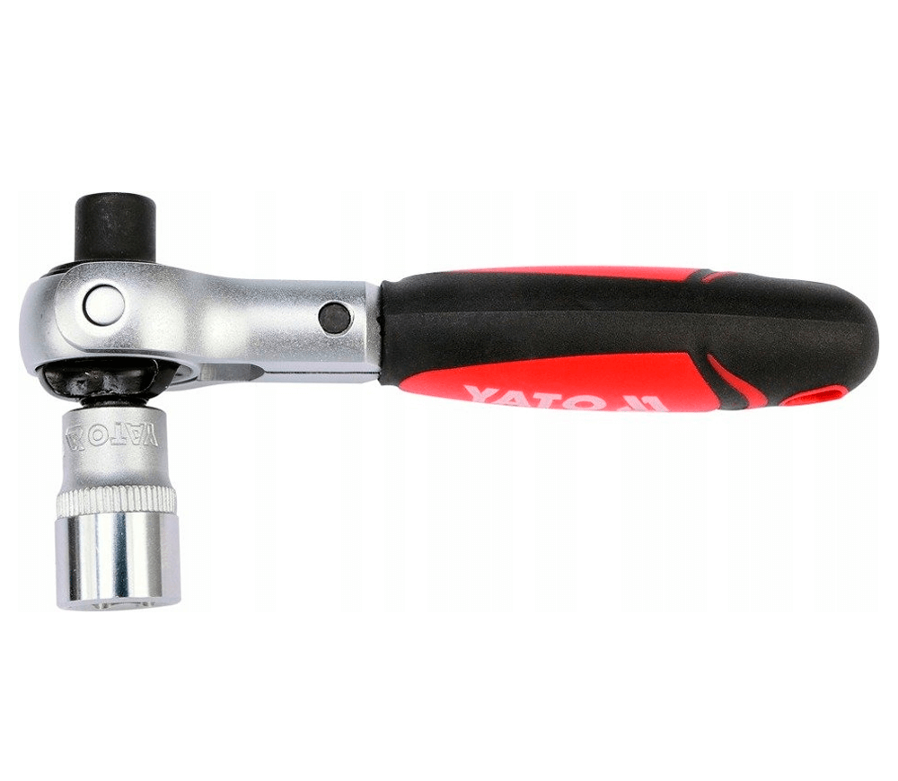 Cheie cu clichet cap rotativ YATO YT03311 1/4" 115mm-5