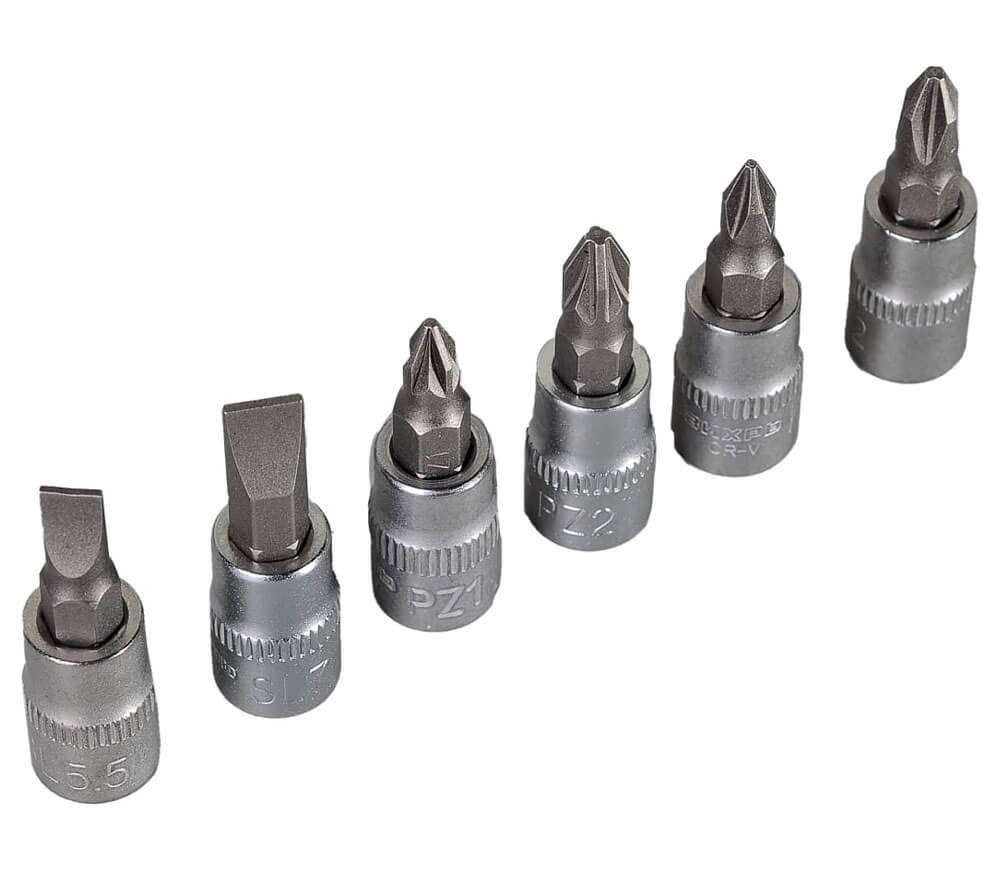 Set 29 duze tubulare și biți VIHRI 73671 4-13mm-10