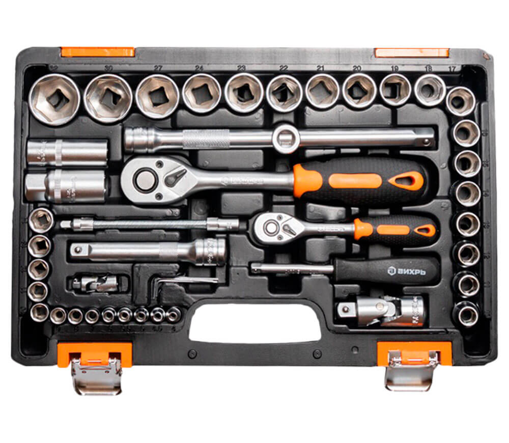 Set 94 duze tubulare și biți VIHRI 73675 4-32mm-2