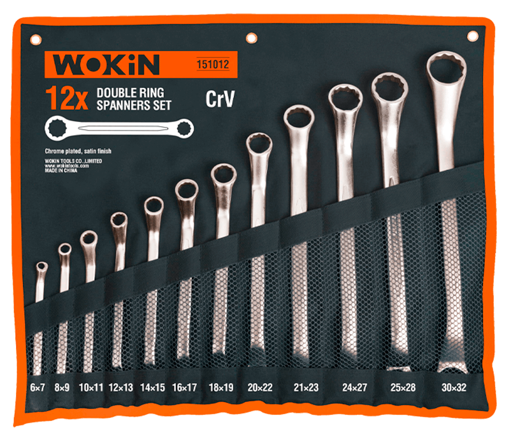 Set 12 chei inelare bilaterale WOKIN 151012 6-32mm