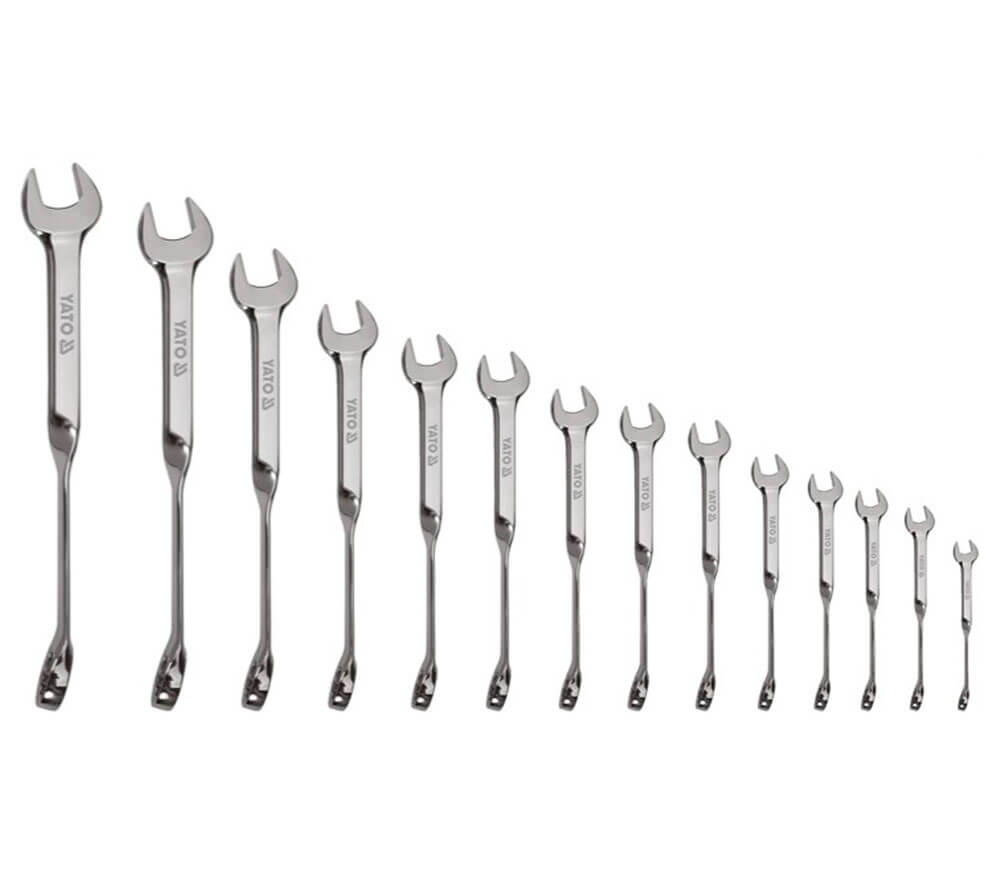 Set 14 chei combinate YATO YT01865 10x32mm-2