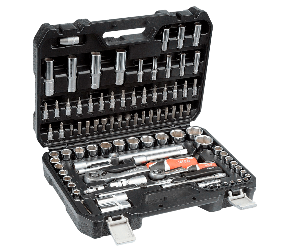 Set 94 duze tubulare și biți YATO YT12681 10-32mm