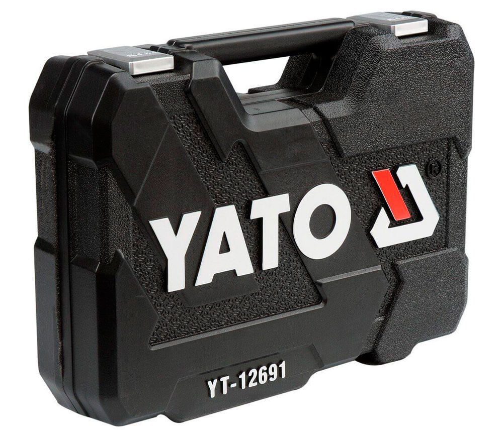 Set chei combinate, duze tubulare și biți YATO YT12691 82unit. 6-32 1/2-1/4"-5
