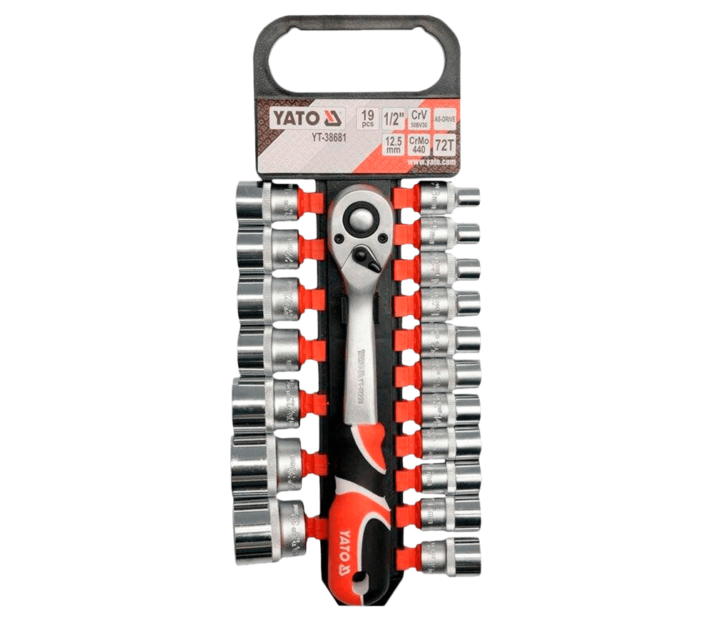 Set 19 duze tubulare YATO YT38681 8-32mm