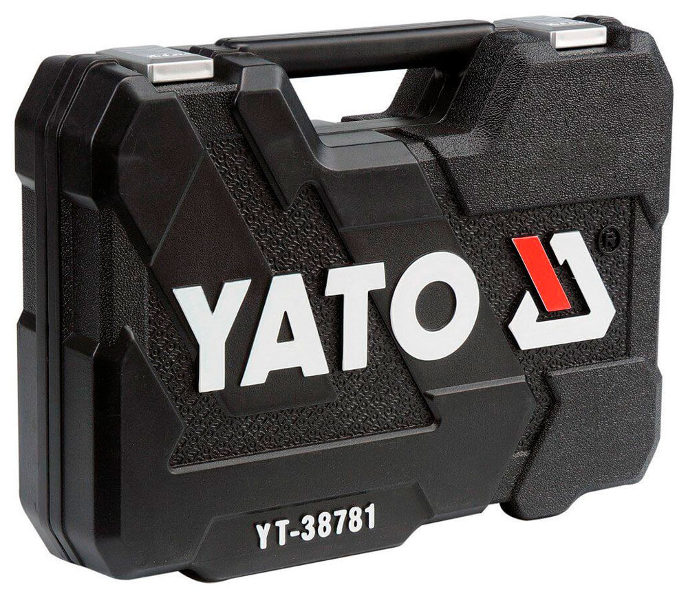 Set chei combinate, duze tubulare și biți YATO YT38781 77unit. 4-32mm 1/2-1/4"-4