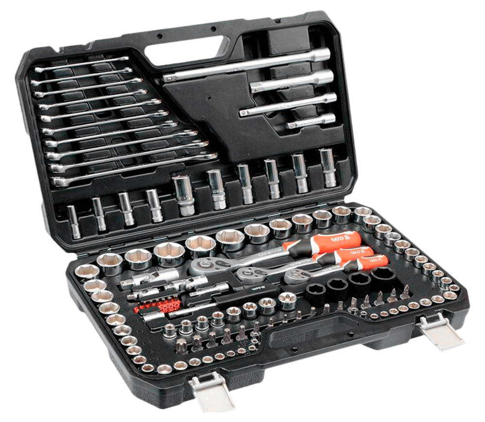 Set 120 duze tubulare și biți YATO YT38801 10-24mm