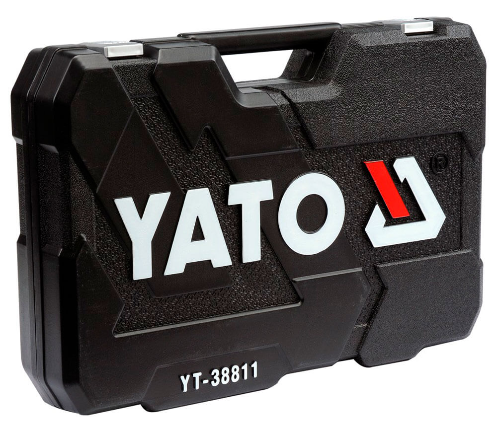 Набор комбинированных ключей, торцевые головки и бит YATO YT38811 150шт. 4-32мм 1/2-1/4-3/8"-4