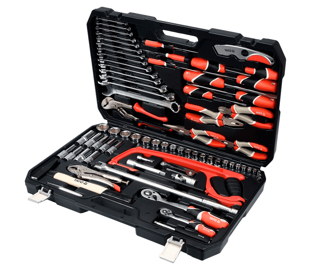 Set chei combinate, duze tubulare și biți YATO YT38911 79unit. 4-32mm 1/2-1/4"