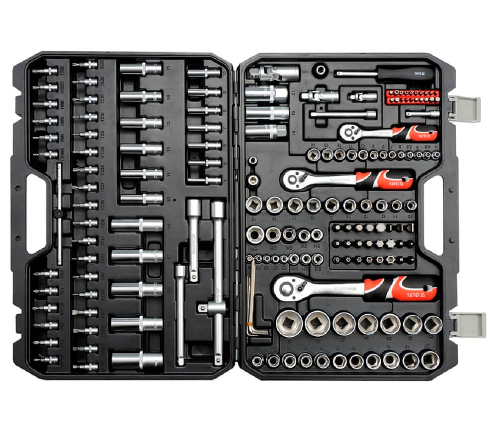 Set 173 duze tubulare și biți YATO YT38931 4-32mm-2