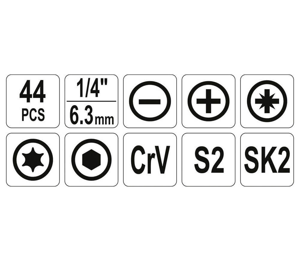Set scule manuale YATO YT39280 44unit.-5