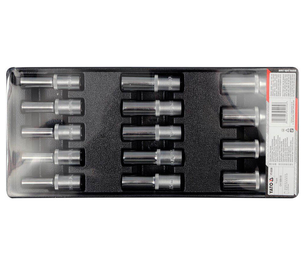 Set 14 duze tubulare YATO YT5539 8-21mm-2