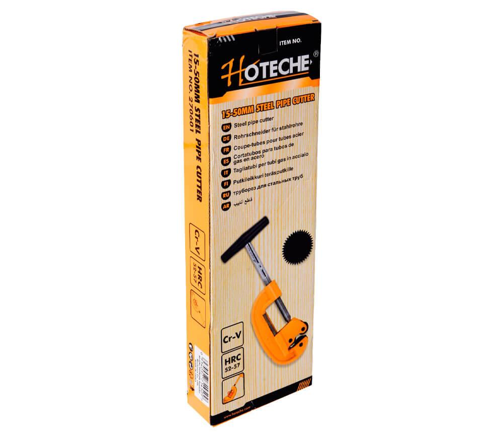 Clești de tăiat țevi din metal HOTECHE 270602 25-75mm-2