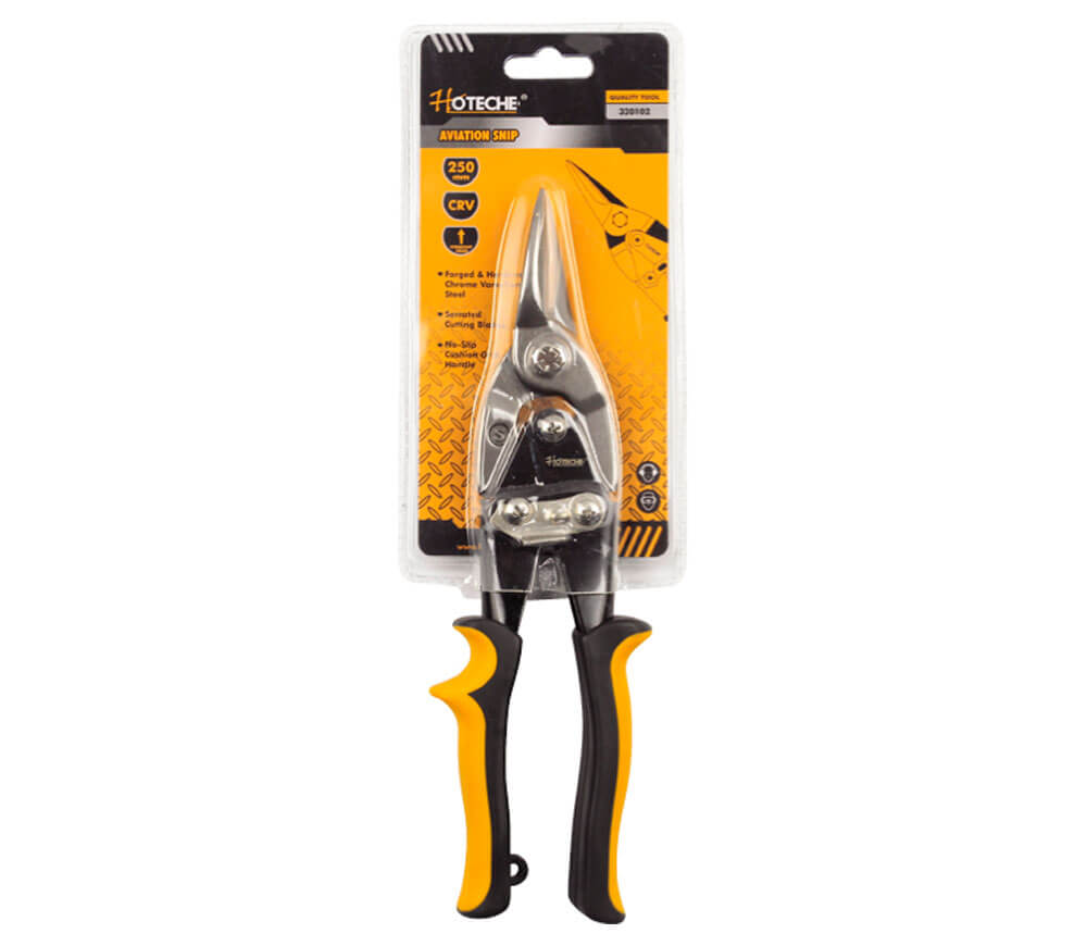 Foarfece pentru tablă HOTECHE 320102 250mm dreaptă-2