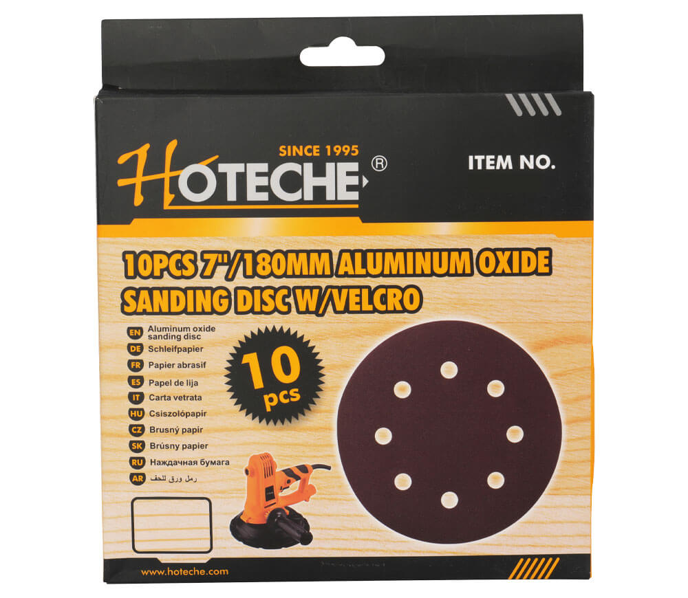 Set discuri abrazive 120# 10 buc HOTECHE 560825 180mm-3