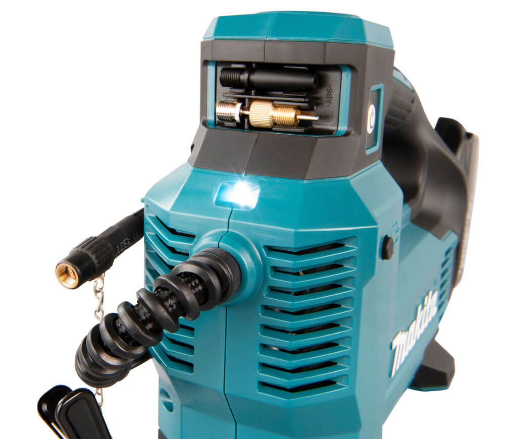Compresor auto cu acumulator MAKITA DMP181Z 120w 11.1bar 22l/min-9