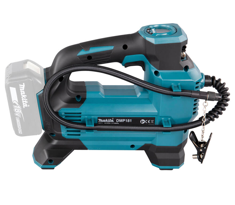 Compresor auto cu acumulator MAKITA DMP181Z 120w 11.1bar 22l/min-6