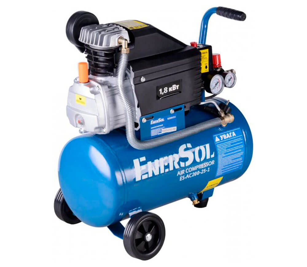 Компрессор EnerSol ES-AC200-25-1 200л/мин 25л-3