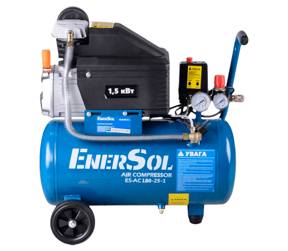 Compresor EnerSol ES-AC180-25-1 180l/min 25L