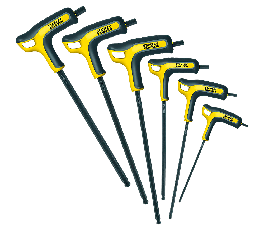 Set 6 chei hexagonale cu bilă STANLEY FMHT0-69049 3x10mm