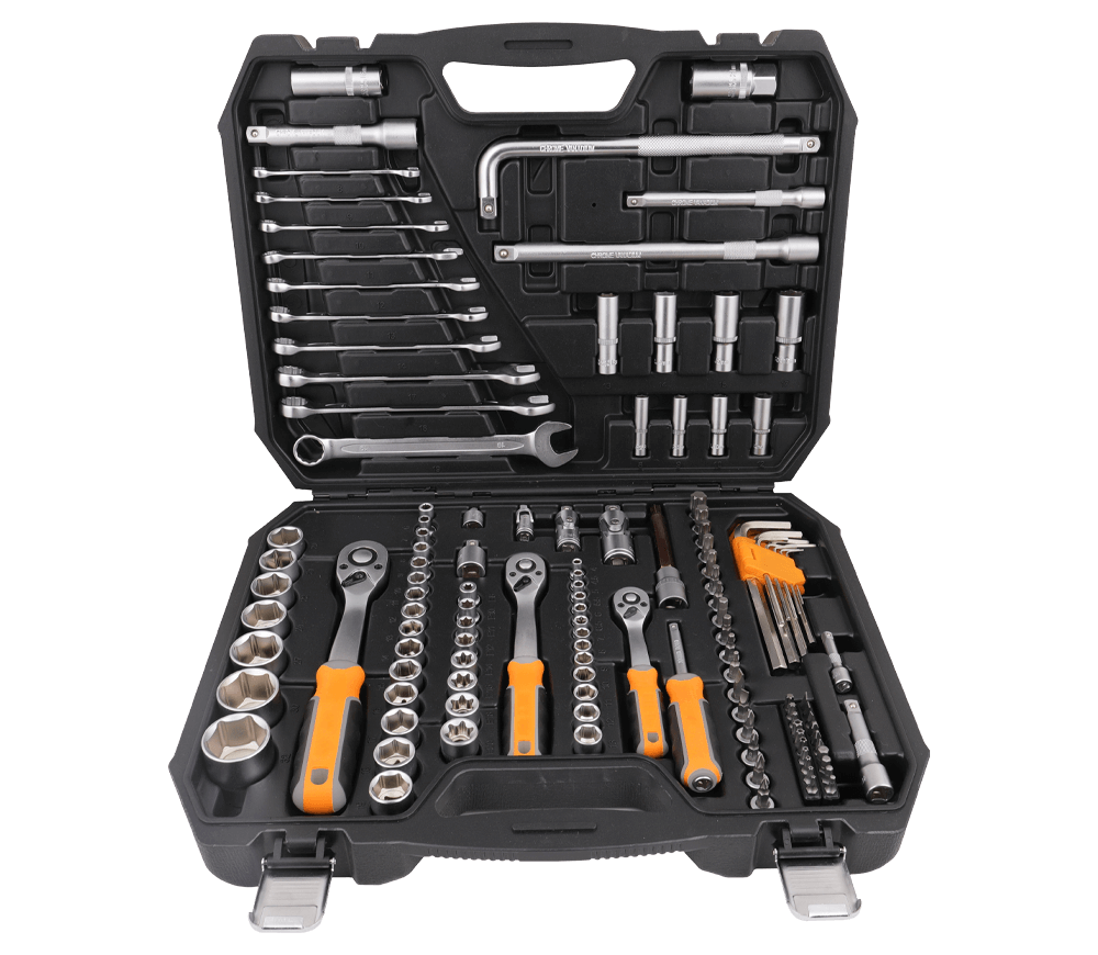 Set 126 duze tubulare și biți HOTECHE 203126 4-32mm