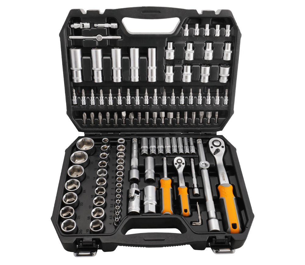 Set 110 duze tubulare și biți  HOTECHE 203101 4-32mm