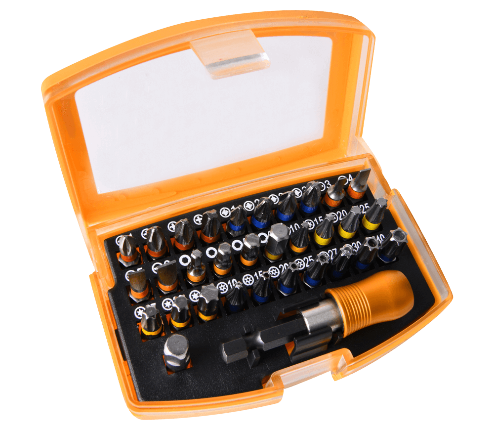 Set 32 biți HOTECHE 251032 SL/PH/PZ/Hex/Torx 25mm