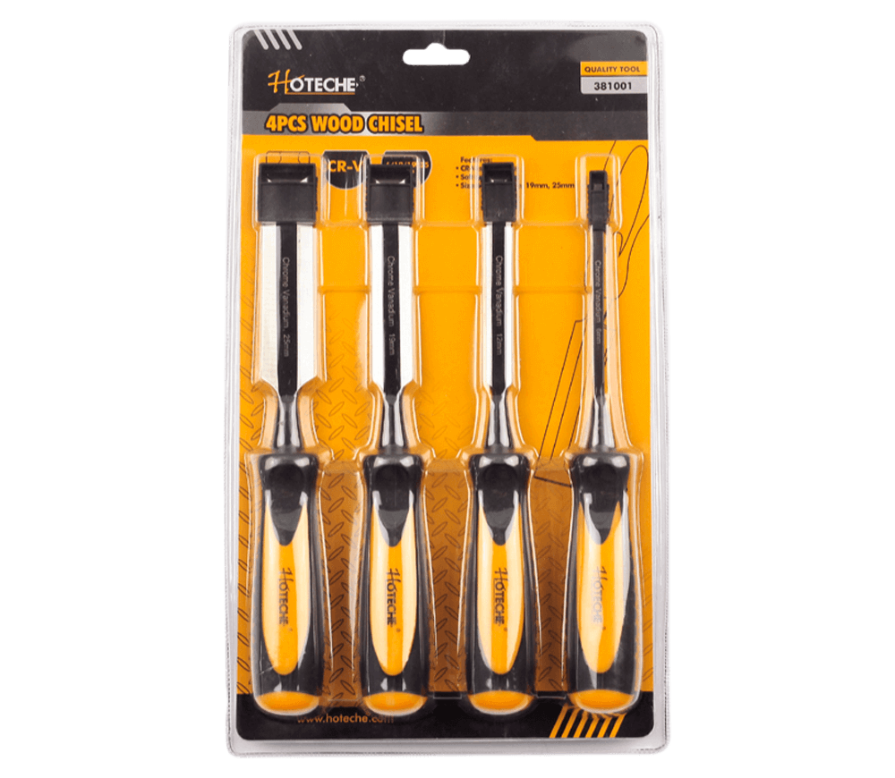 Set dălți pentru lemn HOTECHE 381001 4buc
