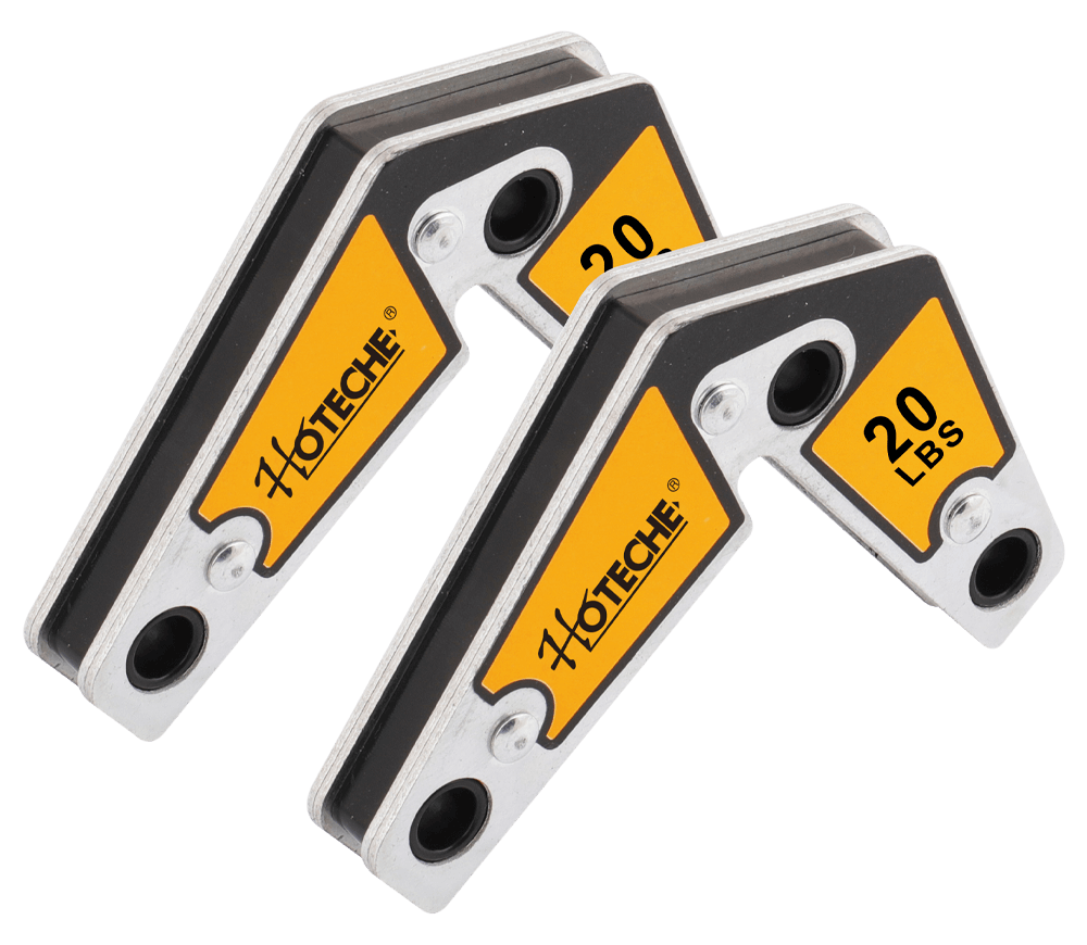 Set 2 colțare magnetice pentru sudură HOTECHE 456067 15/45/60/90/240 9kg