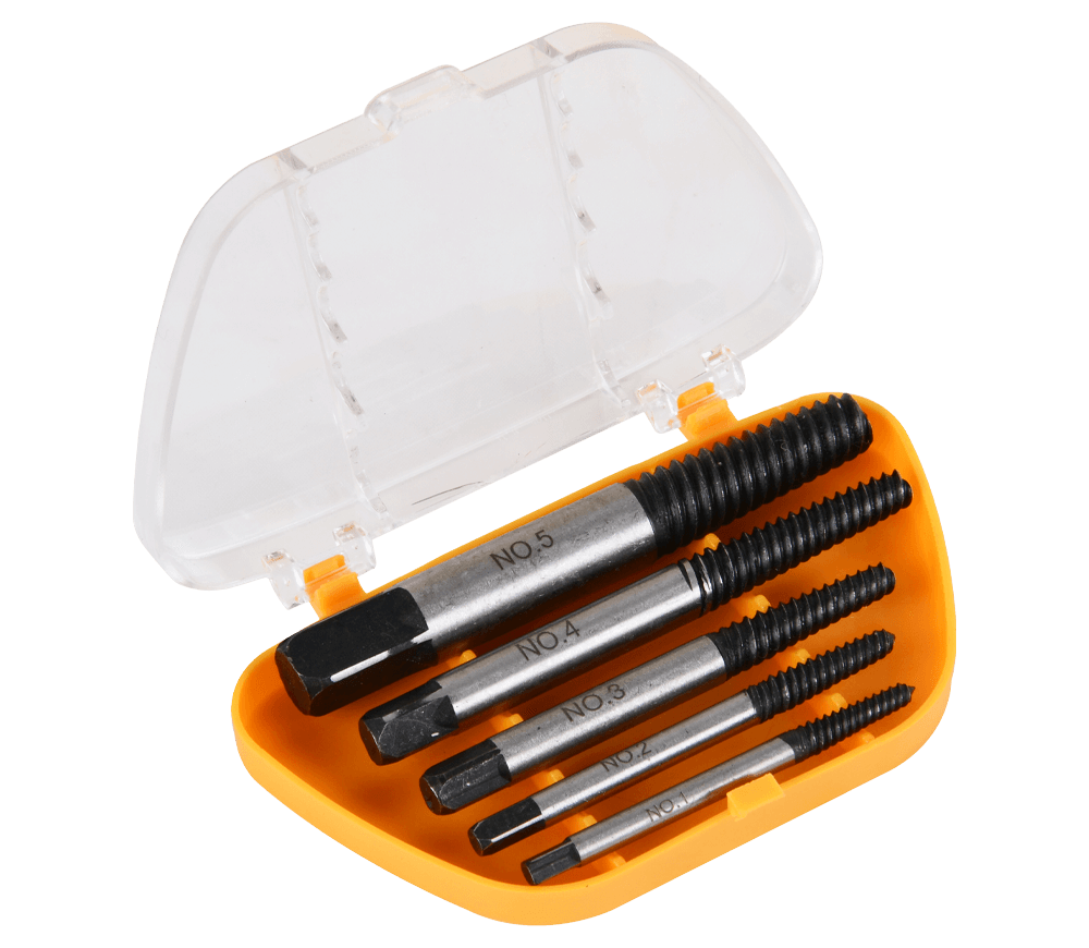 Set 5 extractoare șuruburi rupte HOTECHE 610201 3-18mm