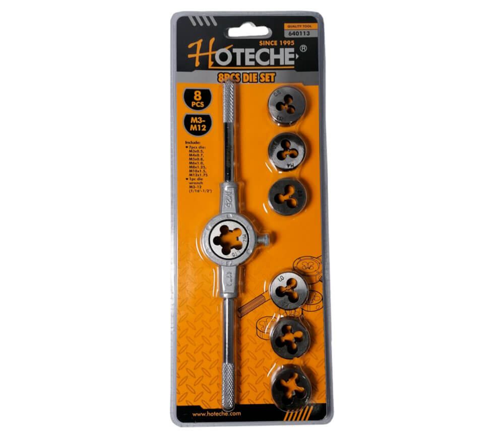 Set 8 filiere HOTECHE 640113 M3-M12-2