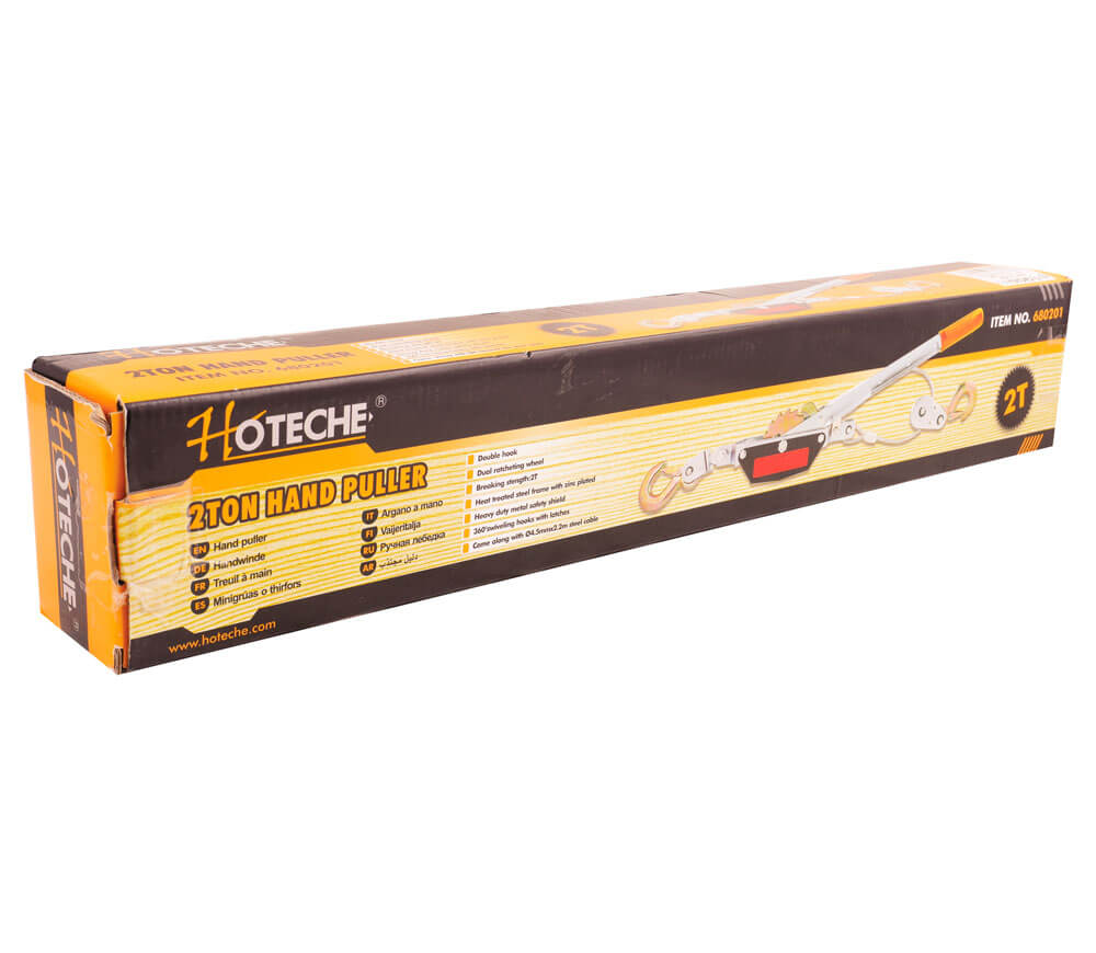 Troliu manual orizontal cu pârghie HOTECHE 680201 2000kg 2.2m-2