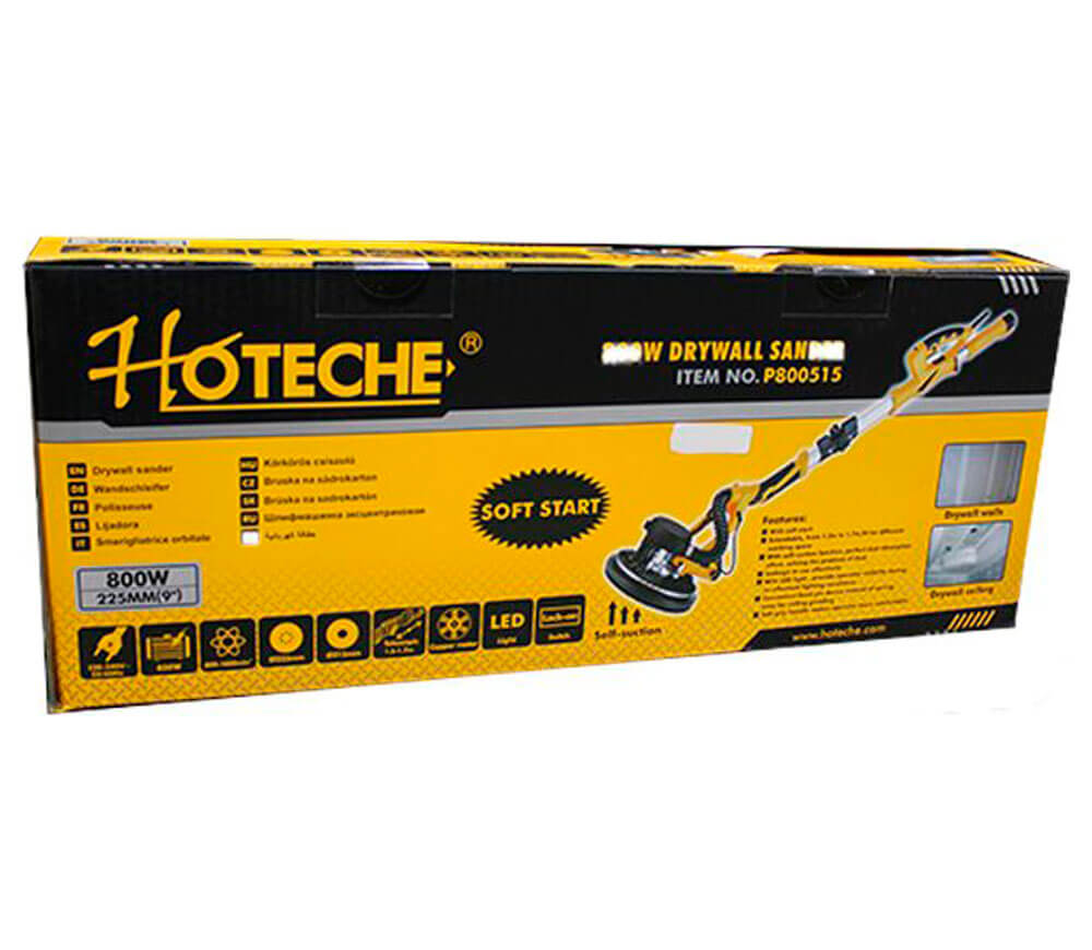 Шлифовальная машина для бетона HOTECHE P800515 800вт 225мм-6