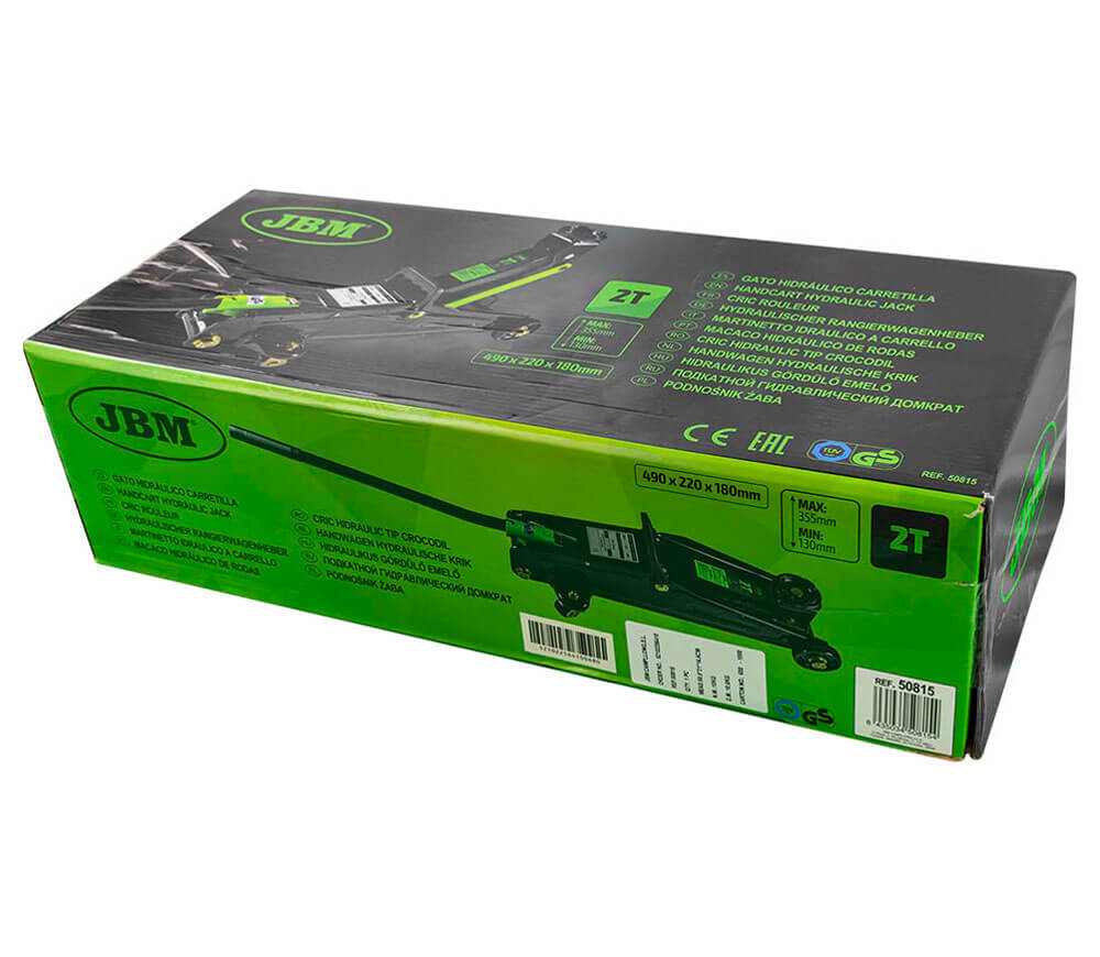 Cric hidraulic tip crocodil JBM 50815 130-355 mm 2T-5