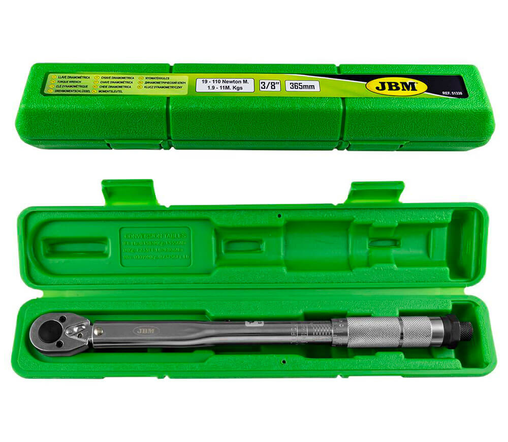 Динамометрический ключ 3/8" 19-110 Нм JBM-51338-4