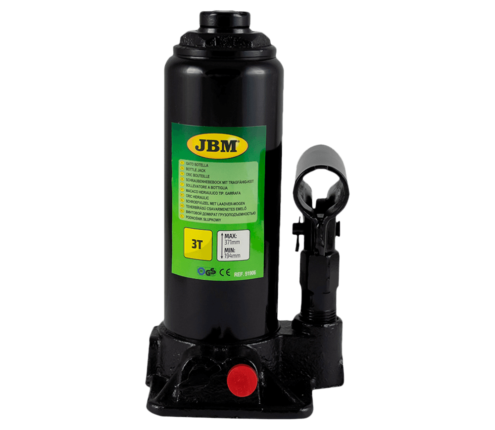 Cric hidraulic JBM 51906 194-371 mm 3T