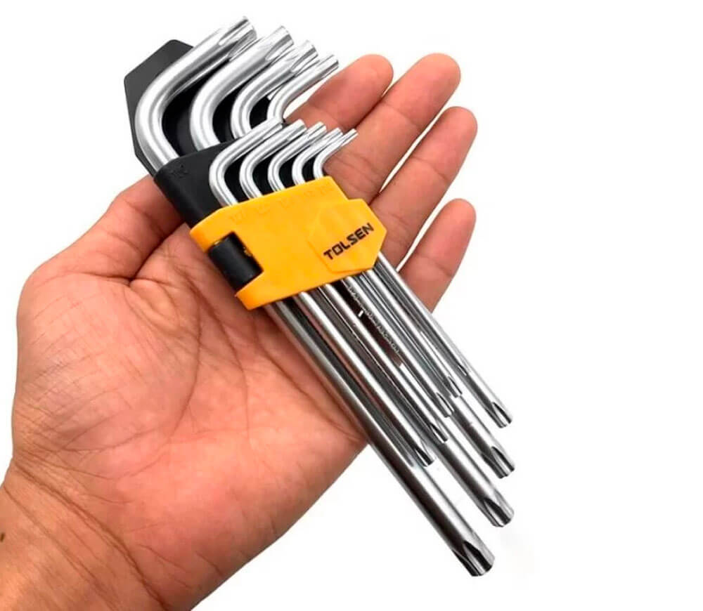 Set 9 chei torx Tolsen 20056 T10xT50-2
