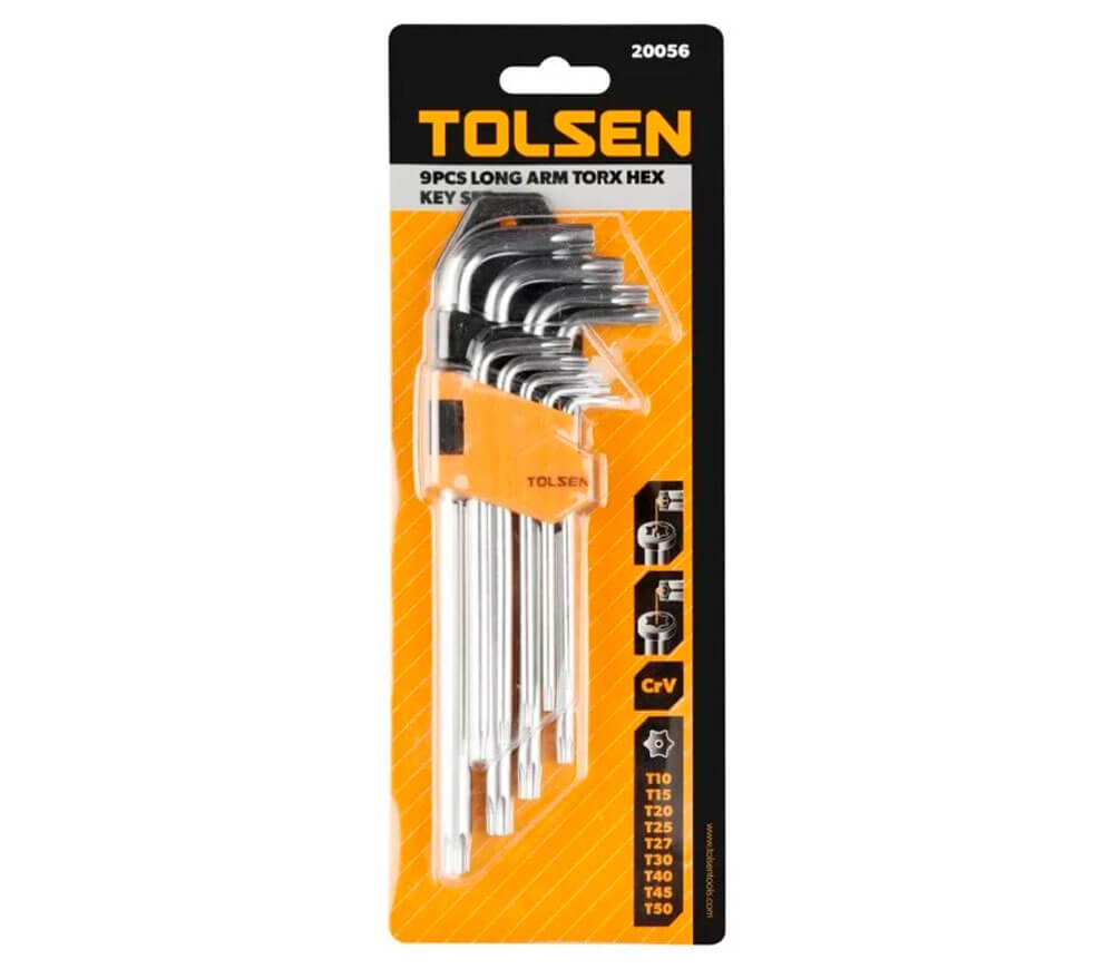 Set 9 chei torx Tolsen 20056 T10xT50-3