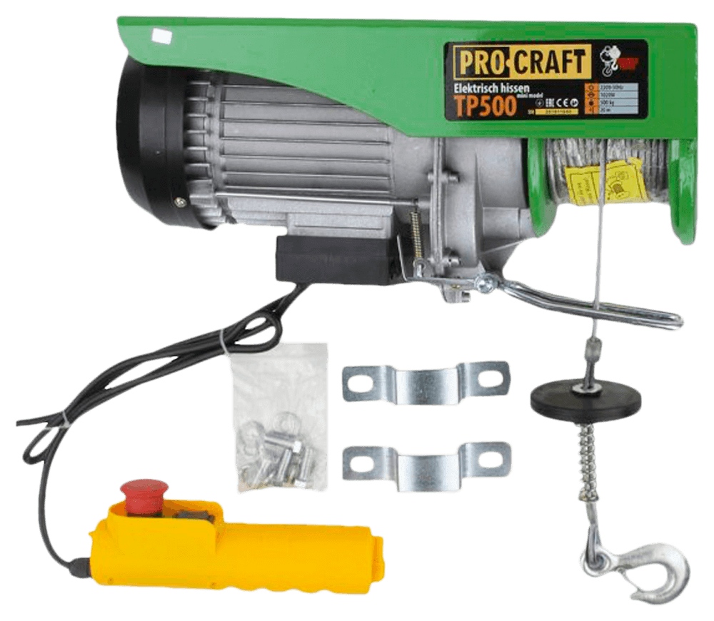 Troliu electric ProCraft TP500 500kg 12m