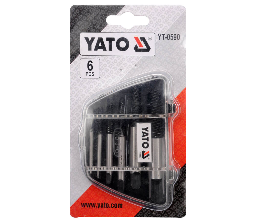 Set 6 extractoare șuruburi rupte YATO YT0590 3-25mm-3